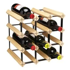 Hahn Metro Vinställ För 12 St Flaskor Påbyggnadsbart