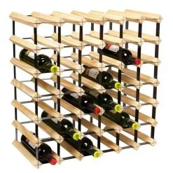 Hahn Metro Vinställ För 42 St Flaskor Påbyggnadsbart