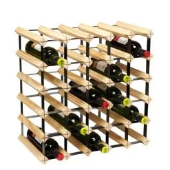 Hahn Metro Vinställ För 30 St Flaskor Påbyggnadsbart