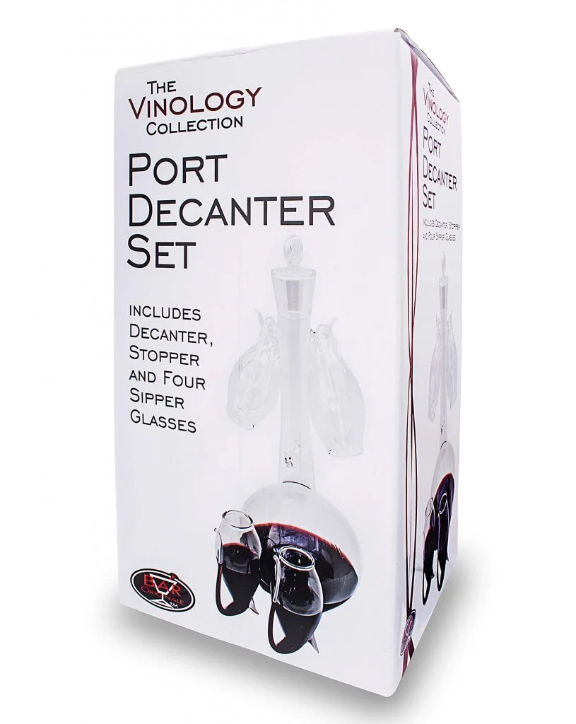 Vinology Portvinskaraff Med 4 St Glas - Bild 2